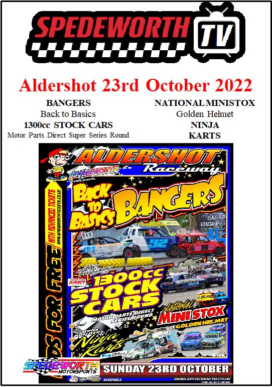 Aldershot 23rd October 2022 Back to Basics Bangers