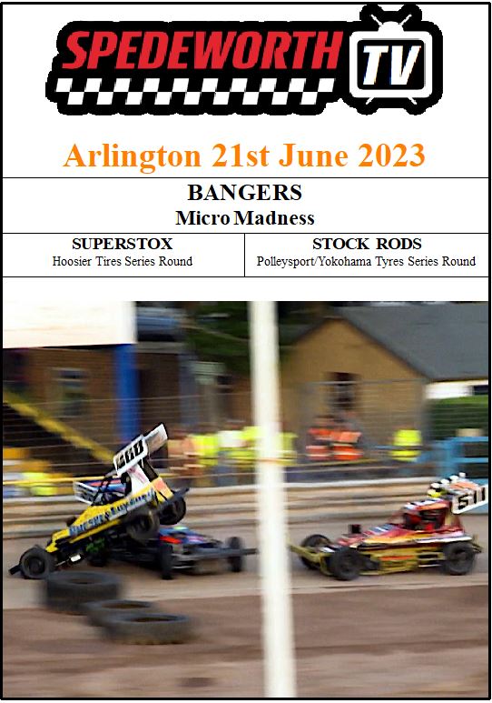 Arlington 21st June 2023 Bangers Micro Madness | Martin Hunt Videos