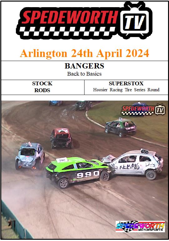 Arlington 24th April 2024 Back to Basics Bangers