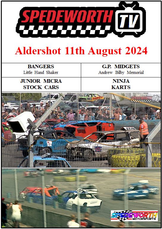 Aldershot 11th August 2024 Bangers Little Hand Shaker