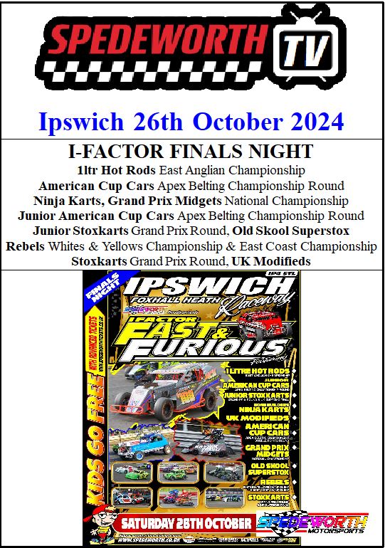 Ipswich 26th October 2024 I-Factor